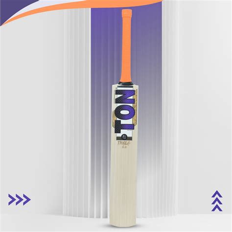 SS TON Thala 2.0 English Willow Cricket Bat – Short Handle, Grade 2 Ai ...