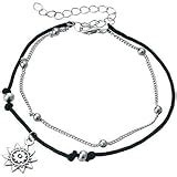 Buy Shining Diva Fashion Italian Designer Gold Plated Anklets for Women ...