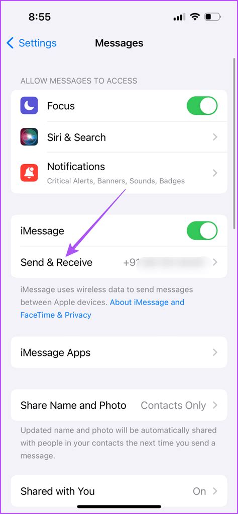 Changing Text Message Settings On iPhone 的图像结果