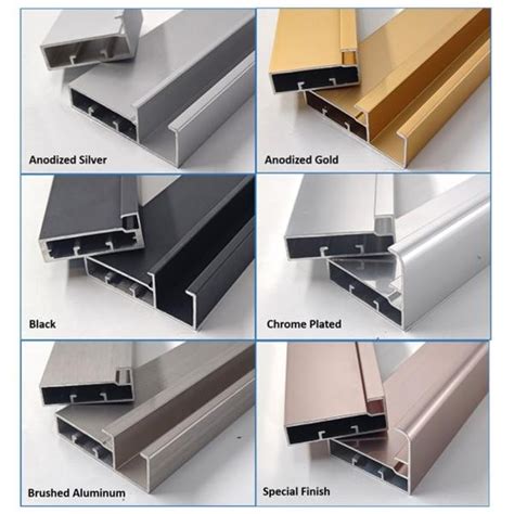 GSP2-4-40-AP-SF Livsmart Aluminium Glass Shutter Profile 2 (Aluminium ...