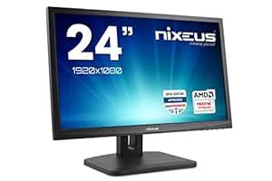 Nixeus Vue 24" 144Hz Gaming Monitor, AMD FreeSync, 1920x1080, 1ms ...