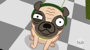 reaction cartoon gif | WiffleGif