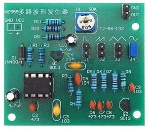 VGS MARKETINGS NE555 Multi-Channel Waveform Generator Module ...