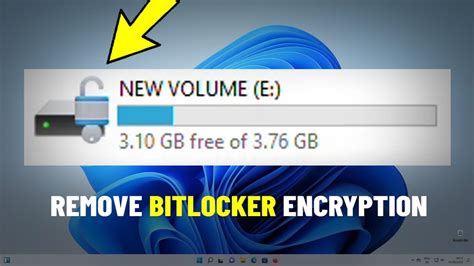 How Remove BitLocker Win 11 的图像结果