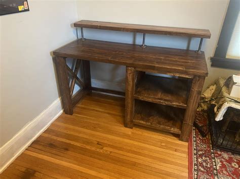 Image result for Rustic X Desk