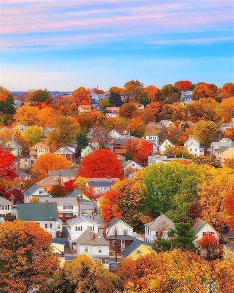 Fall in Massachusetts : r/pics