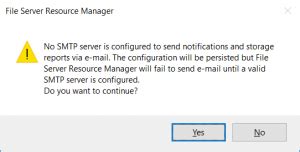 Image result for FSRM File Screen
