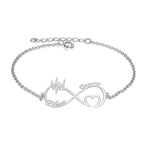 Buy Silver Infinity Bracelets for Women Online in Best Prices