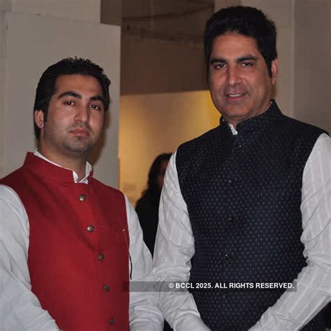 Ashu Khan and Nawab Kazim Ali Khan during an exhibition of Mughal ...