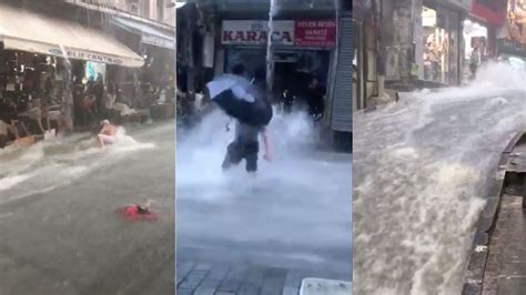 Flash floods washed through Istanbul this weekend—and it was madness ...