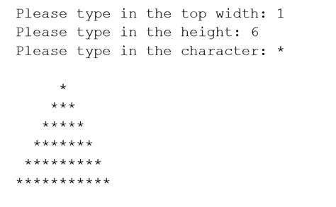 Full Pyramid C Program 的图像结果