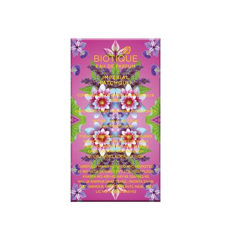 BIOTIQUE IMPERIAL PATCHOULI Eau De Parfum 50ml