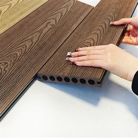 Foju Wpc Fire-resistant Materials Deck Tiles Outdoor Wood Floor Decking ...