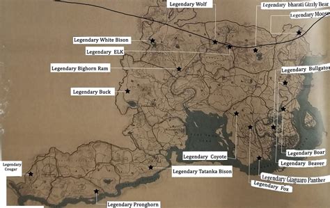 Image result for RDR2 All Animals Map