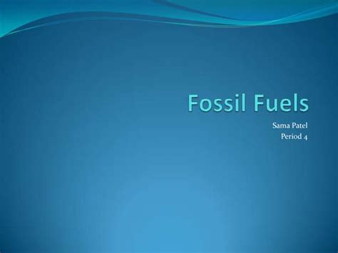 Fossil Fuels Source 的图像结果