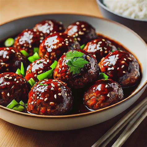 Teriyaki Meatballs Recipe: Best-Selling Taste! - The Fresh Man cook