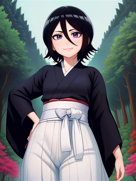 ArtStation - Rukia (Bleach)