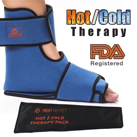 Foot & Ankle Pain Relief Hot/Cold Boot Foot Wrap