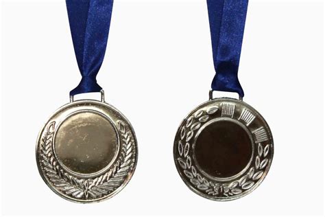 Trophykart Silver Medal (6.25 cm) - Pack of 6 Medals : Amazon.in ...