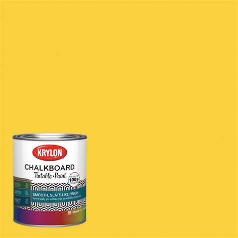 Krylon Dandelion Chain 3006-1b Latex Chalkboard Paint (1-quart) 3006-1B ...