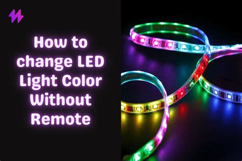 Image result for How to Change LED Lights without Remote