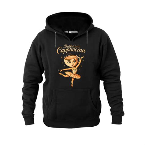 Italian Brainrot - Ballerina Cappuccina - Poleron Canguro – Cyco Records