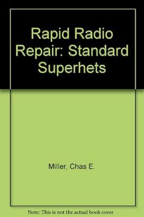 Buy Rapid Radio Repair: Standard Superhets Book Online at Low Prices in ...