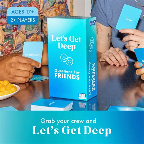 Let's Get Deep: Friends Edition - Game Nerdz