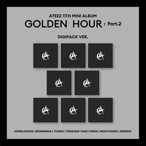 Buy Koread ATEEZ GOLDEN HOUR : Part.2 11th Mini Album - Digipack ...
