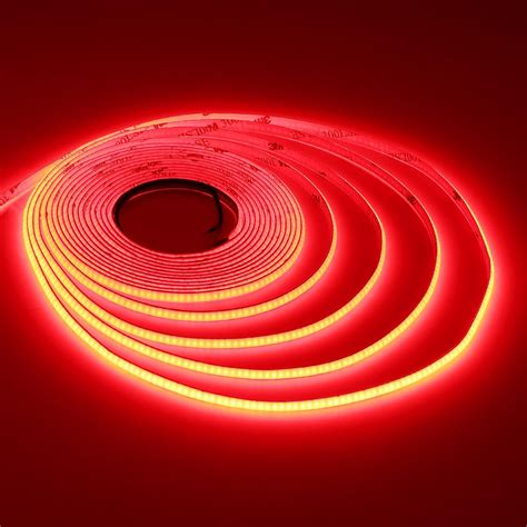 Amazon.com: 12V Waterproof LED Flex Strip - Length 3ft. Red Indoor ...