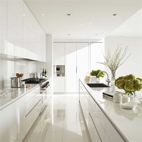 21+ Modern White Kitchen Designs That Redefine Contemporary Elegance ...