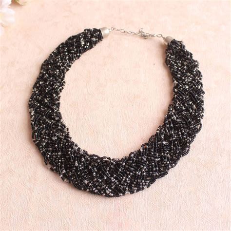 Send Black Beaded Necklace Online - GAL20-95215 | Giftalove