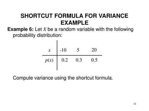 Image result for Variance Formula Expected Value