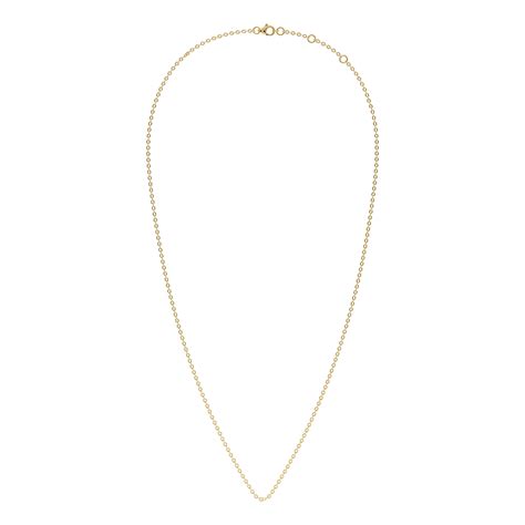 18K Solid Gold Chain Necklace – Variation
