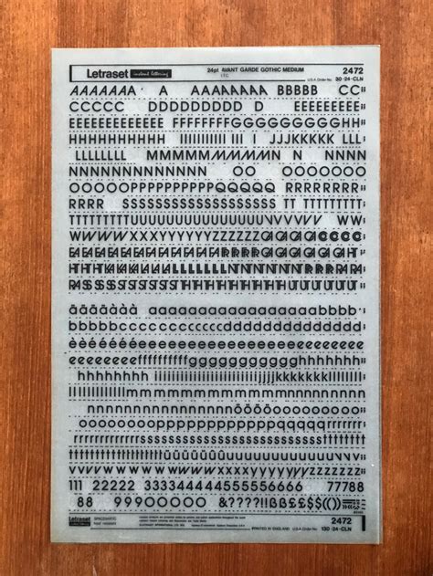 Image result for Lettering Transfer Paper