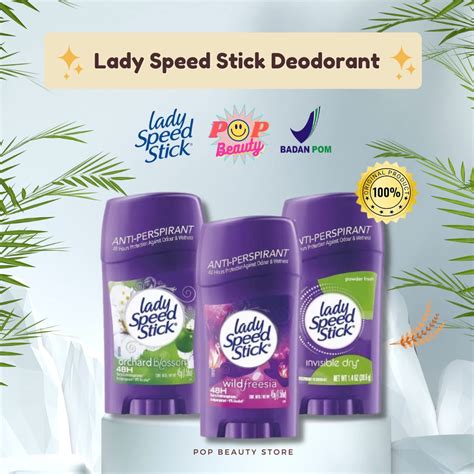 Lady Speed Stick Deodorant/Deodorant Anti-Perspirant Invisible Dry ...