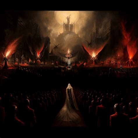 I made a hellscape using the pan and square function. : r/midjourney