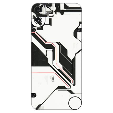 CMF by Nothing Phone Skins - White Techy Logo - 3D Embossed Finish (L ...