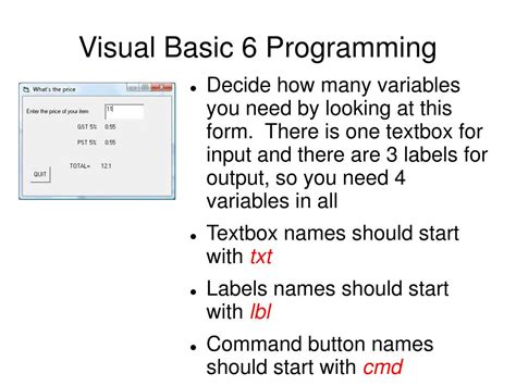Image result for Programming Visual Basic 6