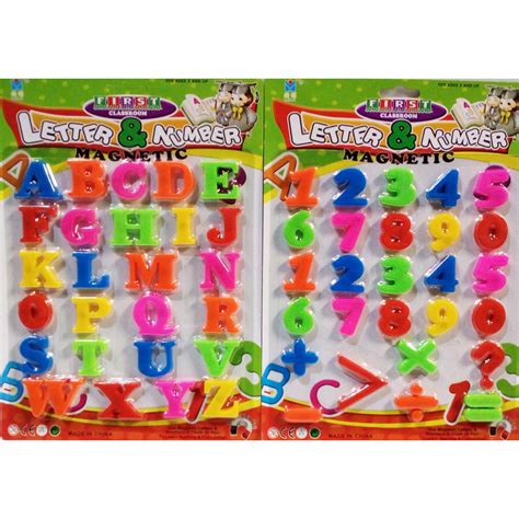 Developing set of magnetic letters and numbers - Sikumi.lv. Gift Ideas