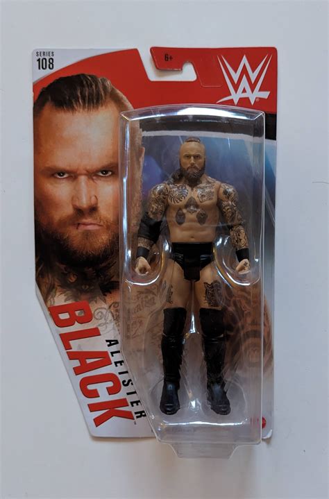 2020 WWE Mattel Basic Series 108 Aleister Black - Wrestling Figure Database