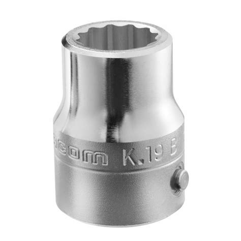 K.27B Facom | Facom 3/4 in Drive 27mm Standard Socket, 12 point, 52.5 ...