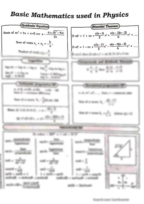 Image result for Basic Maths Physics
