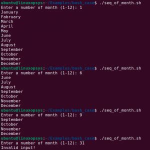 Image result for Case in Shell Script