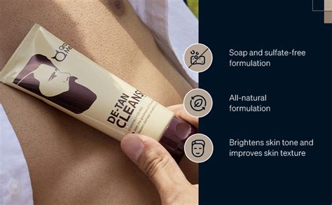 Buy Qraa Men De-Tan Cleanser For Skin Lightening & Brightening | Dirt ...