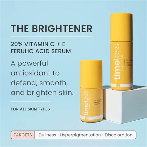 Timeless Skin Care Vitamin C E Ferulic Acid Serum - India | Ubuy