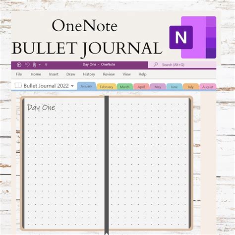 OneNote for Bullet Journal 的图像结果