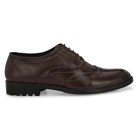 Eego Italy Genuine Leather Padded Brogues