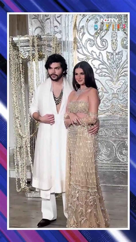 Tara Sutaria And Veer Pahariya Light Up Manish Malhotra's Diwali Night