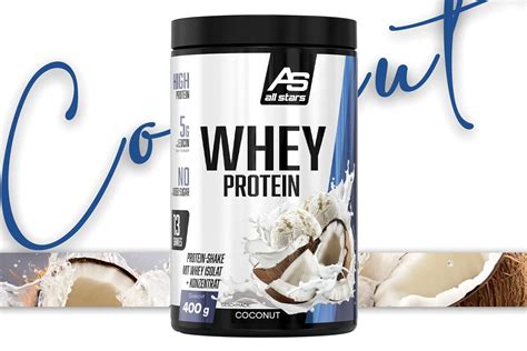 All Stars adds a Coconut flavor to Whey Protein for the summer